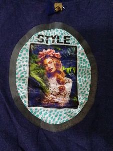 Blue And Green Top