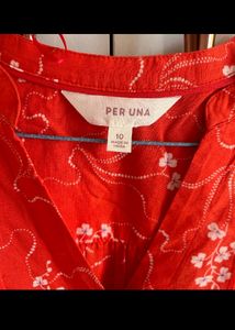 M&amp;S Tangerine Dress