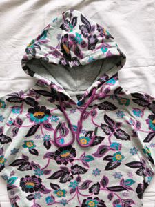 Paisley print hoodie