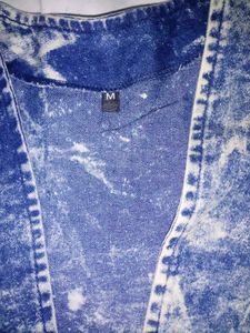 Acid Wash Denim Jacket