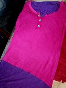 Pink & Purple Top
