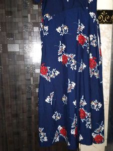 Floral Print Midi Dress