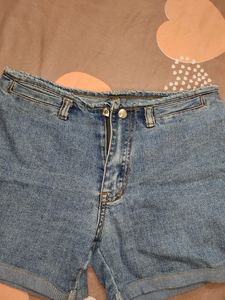 New Denim Blue Shorts