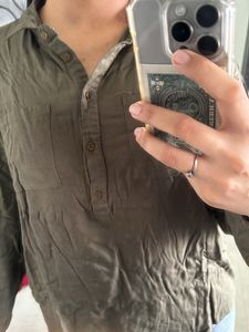 Up And Down Pattern Shirt For Women