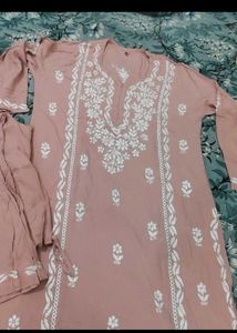 Handwork Chickenkari Plazo Set