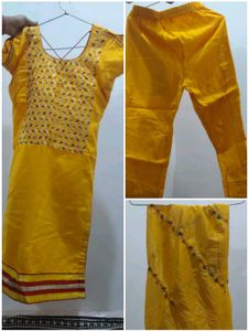 Yellow Salwar Suit