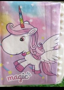 New Unicorn &#39;Magic&#39; Button Lock Diary