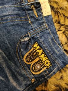 Y2K Union Denim Shorts