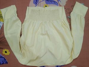 Yellow Long Sleeve Top