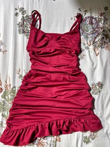 Urbanic Ruffle Mini Dress