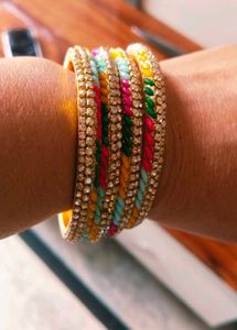 Multi Shade Bangle No Damage