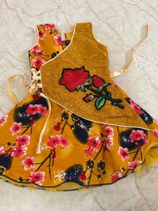 Floral Print Baby Dress