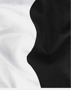 black and white combination shirt one free Gift🎁