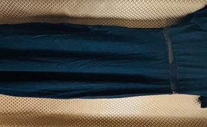 Black Long Dress with Side Slit