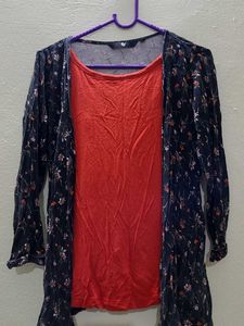 Tshirt With Shrug