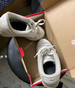 Puma White Casual Shoes worn only twice