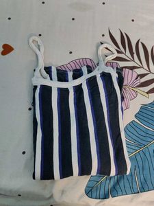 Striped Sleeveless Dress