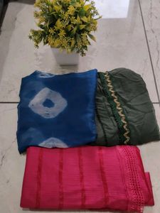 Less Used Chiffon Shawl Combo Of 3