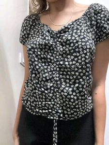 Chic Off Shoulder Crop Top
