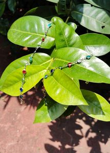 Colorful Stone Anklets
