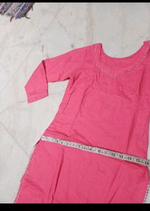 Elegant Pink Kurta Set