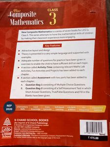 Class 3 , S.Chand Maths Book