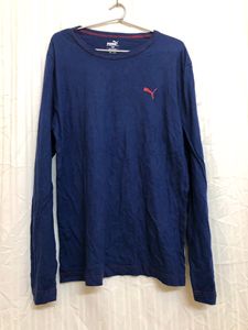 Puma Blue Long Sleeve T Shirt.