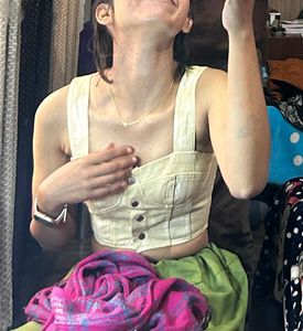 Cute Yellow Crop Top