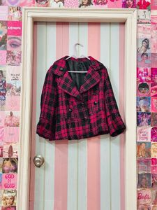 Pink&amp;Black Coat
