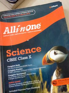 xam idea social science+all in one science (combo) class 10th