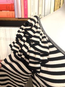 H&amp;m Striped Cotton Cardigan Sweater