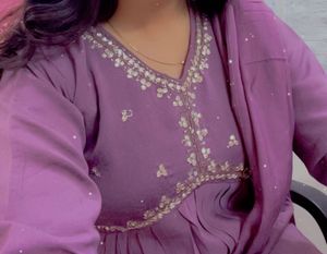 Alia Cut Kurta Set With Dupatta