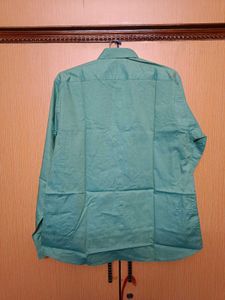 Cotton Green Shirt
