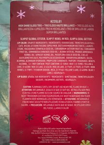 NYX Shine Loud Lipstick Trio