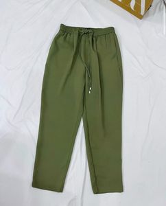 Zara Olive Green Pants