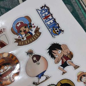 Premium One Piece Vinyl Stickers For Laptop, Phone