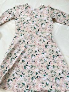 Floral Print Mini Dress