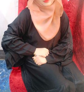 Elegant Black Abaya New Condition