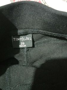 Cute Black Skort