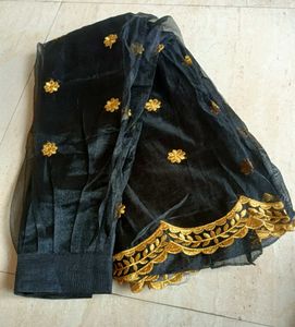 Embroidered Semi-stitched Lehenga Set