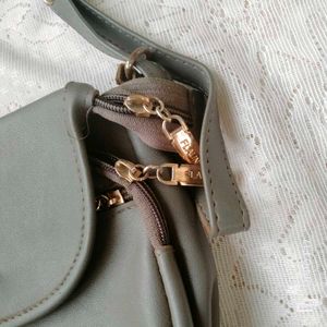 Grey Sling Bag