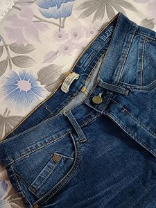 Denim Blue Shorts For Women (M)💙