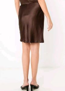 Zara Very Stylish Satin Skirt