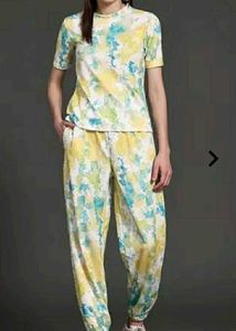 Women's Tie-dye Co-ord Set