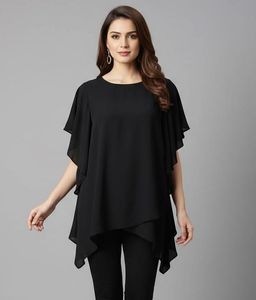 Elegant Navy Blue Top