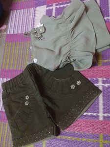 Cute Girls Outfit Set