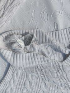 H&amp;m Y2k Cable Knit Sweater