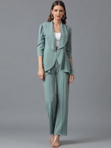 Kotty Sea Green Formal Coord Set