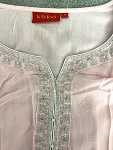 Beautiful Pink Anarkali Suit Set