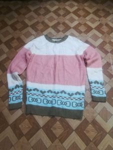 Striped Colorblock Sweater